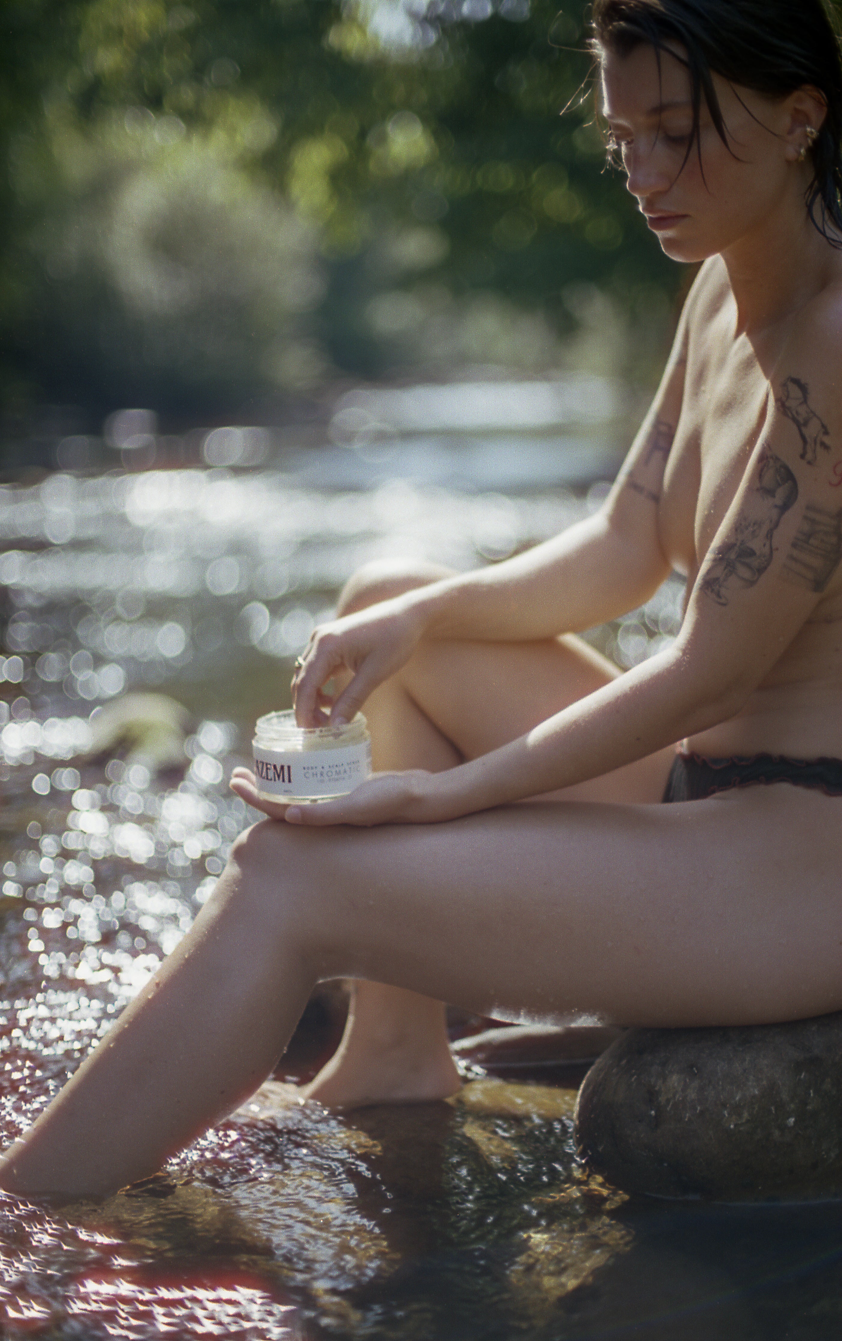 kazemi gommage application